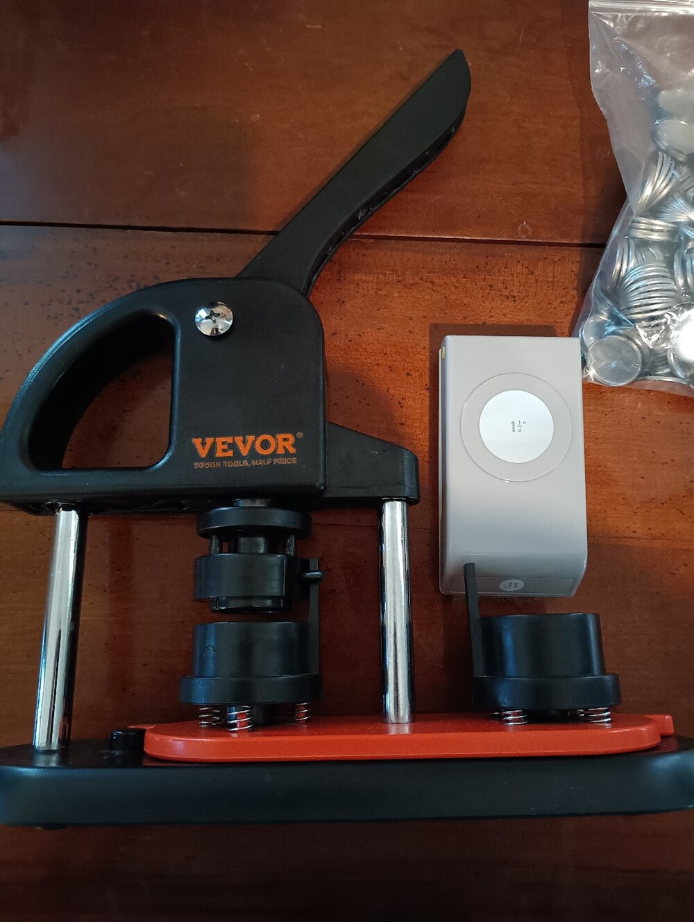 Vevor Button Maker Press with Punch